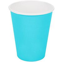 9 Oz Paper Cups | 20ct (Caribbean Blue)