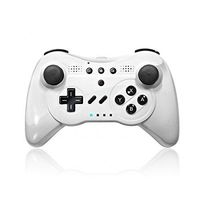 NEXiLUX NXL-WU001 Wireless 3-in-1 Classic Pro Controller Gamepad for Nintendo Wii U, White