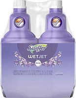 WetJet Multi-Purpose Floor & Hardwood Cleaner Solution with Febreze Refill, Lavender Vanilla & Comfort Scent, 1.25 Liter (2 Bottles)