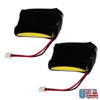 (2-Pack) Exell Battery Payment Terminal Credit Card Reader Battery Fits and Replaces Resistacap Inc N250AAAF3WL Resistacap Inc CUSTOM-122 Fast USA Ship