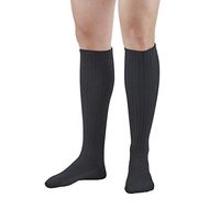 Ames Walker AW Style 185 E Z Walker Sport 8 15 Knee High Socks Black Small