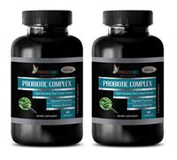 Gut Health Supplement - PROBIOTIC Complex 500 MG - Dietary Supplement - probiotic for Men and Women - 2 Bottles 120 Capsules
