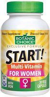 Botanic Choice’s Start! Multi-Vitamin for Women - with Zinc - Adult Supplement - Delivers Essential Vitamins and Minerals Plus Iron Specially Formulated for Women's Daily Requirement