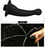 Douche Enema Syringe Shower Cleaning Head Beads Nozzle tip Massager H2446