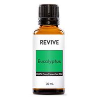 REVIVE Essential Oils Eucalyptus - 100% Pure Therapeutic Grade, For Diffuser, Humidifier, Massage, Aromatherapy, Skin & Hair Care - Cruelty Free - Unrefined Oils With No Fillers.