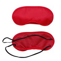 TLOOWY Eye Mask Cover Sleep Masks Padded Shade with Two Elastic Strap for Travel Airplane Sleeping (D)