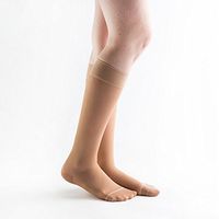 Actifi Women's Sheer 15-20 mmHg Closed Toe Knee High Compression Stockings