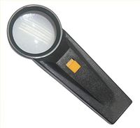 MODYY Magnifying Glass Hand-Held Magnifying Glass 6D Micro-Lighting Magnifying Glass Reading Magnifying Glass