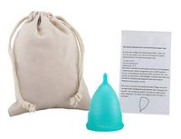 Menstrual Period Cups for Women Beginner, Menstrual Period Cup Sterilizer, Sensitive Period Menstrual Cup Set Heavy Flow (S)