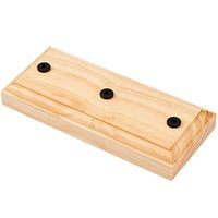 Wooden Stand for Replacement Glass Reservoir by Organic Aromas (Light Wood)
