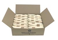 WoodAble - Disposable Wooden Knives | Alternate to Plastic Cutlery - Eco Biodegradable Replacements (1,000 Count)