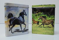 Eclipse Bandaid Box TIN METAL Cigarette Case. Fits King size. Holds 1 pack of cigarettes. 1 case with order