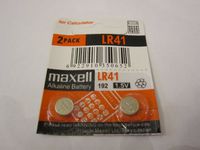 2 x Maxell LR41 /192 / AG3 / V3GA 1.5v Alkaline Button Cell Battery Batteries