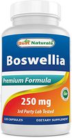 Best Naturals Boswellia Serrata Joint Health 250 mg 120 Capsules - Standardized to 65% Boswellic Acid
