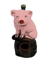 Pig Smoking Pipe - Tobacco Smoker - Bowl - Handmade Collectibles - Pink Pet - Farm Animals - Cute Gifts