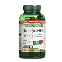Nature's Bounty Omega 3-6-9 1200 mg, 200 Softgels