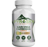 PYRASKY NUTRITION - Garcinia Cambogia 95% HCA Capsules - Best Weight Loss Supplement - Non GMO - Gluten Free - Natural Appetite Suppressant