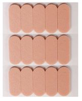 GMS Optical Self Adhesive Soft Foam Nose Pads - Peach (15 Count) by Optic