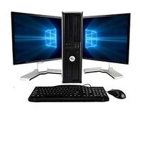 Dell OptiPlex Computer Package Dual Core 3.0,New 8GB RAM, 250GB HDD, Windows 10 Home Edition, Dual 19" Monitor (Brands may vary) - (Renewed)