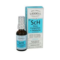 Liddell Homeopathic Sinus Congestion and Headache Spray, 1 Fluid Ounce