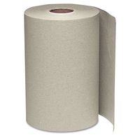 Windsoft 108 Nonperforated Paper Towel Roll, 8 x 350ft, Brown, 12 Rolls/Carton