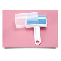 HUAJI 1 pc Washable Clothing Cleaning Brush Roller Sticky -Random Color