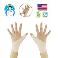 Gel carpal tunnel wrist brace, Wrist splint brace, Gel Wrist Support Braces (1 Pair) NEW MATERIALThumb Splint, Great for Tenosynovitis, Typing, Wrist & Thumb Pain, Rheumatism, Arthritis & more（Size L）