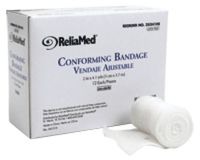 ReliaMed Conforming Non-Sterile Bandage 2" x 4 yds. 1 Ply (12/Box) (Box of 12 Each)