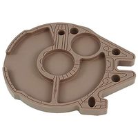 Topjar Silicone Non-Stick Cigarette Rolling Tray (Dark Brown)