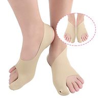 YNNG Big Toe Straightener, Bunion Corrector, Relief Splint Brace Protector 2 Pairs,L