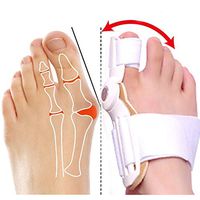1PCS Hallux Valgus Correction Pedicure Device Bunion Toe Separators Feet Care Corrector Big Bone Thumb Orthotics Foot Care Tool
