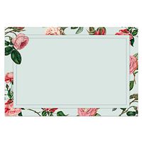 48 Shabby Chic Floral Notecards, 4x6 in. (Blue Floral)