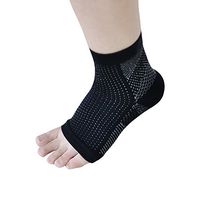 zinnor Foot Compression Sleeve for Anti Fatigue Angel Circulation Ankle Swelling Relief (S/M)