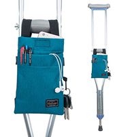 Crutch Bag Universal Crutches Accessory Crutch Carryon Pouch (Blue)
