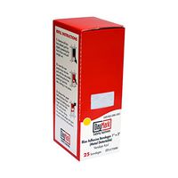 DayMark IT117500 Safety Applied Blue 1"x 3" Adhesive Bandage (25/Box) Refill
