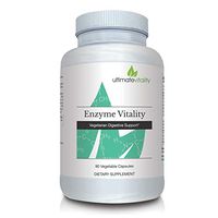 Vegetarian Digestive Enzymes - Provides Comprehensive Digestive Enzymes and Pancreatic Enzymes Helps Relieves Occasional Gas and Bloating Gluten Free - 90 Vegetarian Capsules