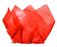 30-Sheet Red Sparkle Premium Tissue Paper (Sparkle Red)