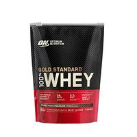 OPTIMUM NUTRITION GOLD STANDARD 100% Whey Protein Powder, Double Rich Chocolate 1 Pound (Packaging May Vary)
