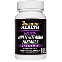 Liposomal Multivitamin B-Complex - Plus Minerals, Antioxidants Capsules | Complete Multi-Vitamin with Bioavailable Folate & Active B12 Methylcobalamin | Non-GMO | Gluten Free| Soy-Free | Made in USA