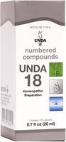 UNDA - UNDA 18 Numbered Compounds - Homeopathic Preparation - 0.7 fl. oz.