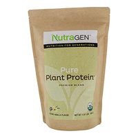 Nutragen - Pure Plant Protein, Organic Protein Powder (Vanilla, 1.97 lbs)