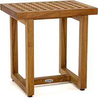 AquaTeak The Original 18" Grate Teak Shower Bench