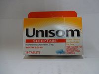 Unisom Sleep Tabs Size 16ct Unisom Nighttime Sleep-Aid
