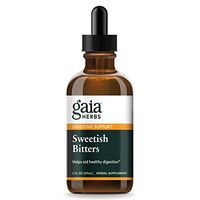 Gaia Herbs Sweetish Bitters Elixir, Liquid Supplement, 2 Ounce - Supports Digestion, Eases Bloating