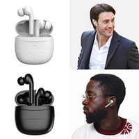 Dongdongole Touch Control Bluetooth 5.0 Earphones Headset Binaural Wireless Stereo Bluetooth Headsets with Charging Case