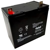 12v 50ah Replaces 55ah SLA AGM Battery by Casil for Power Boat Pontoon Electric Trolling Motor Deep Cycle Battery