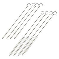 Straw Cleaning Brush - 8-Pack Stainless Steel Straw Cleaners with Long Design for Tumbler, Boba, and Smoothie Straws, 2 Sizes
