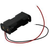 2xAA Battery Holder B2B with Leads