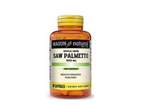 Mason Vitamins Saw Palmetto 500 mg Capsules, 60 Count