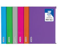 BAZIC Assorted Color Letter Size Zip Envelopes for Stationary and Office Supply Needs (Case of 24)
